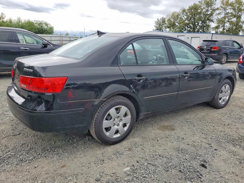 2010 Hyundai Sonata VIN 5NPET4AC5AH624183 COPART salvage auction — REAR END, Wa - Vehicle Cert Of Ownership-Titl, sold $725 on 2026-07-06 (photo 3)