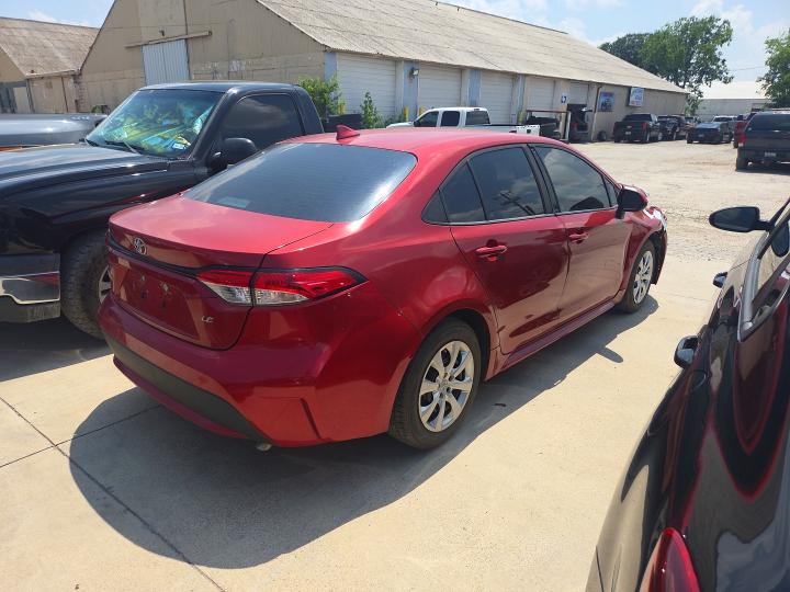 2021 Toyota Corolla VIN 5YFEPMAE0MP188193 COPART salvage auction — FRONT END, Ok - Certificate Of Title (P), sold $6,000 on 2026-07-20 (photo 4)