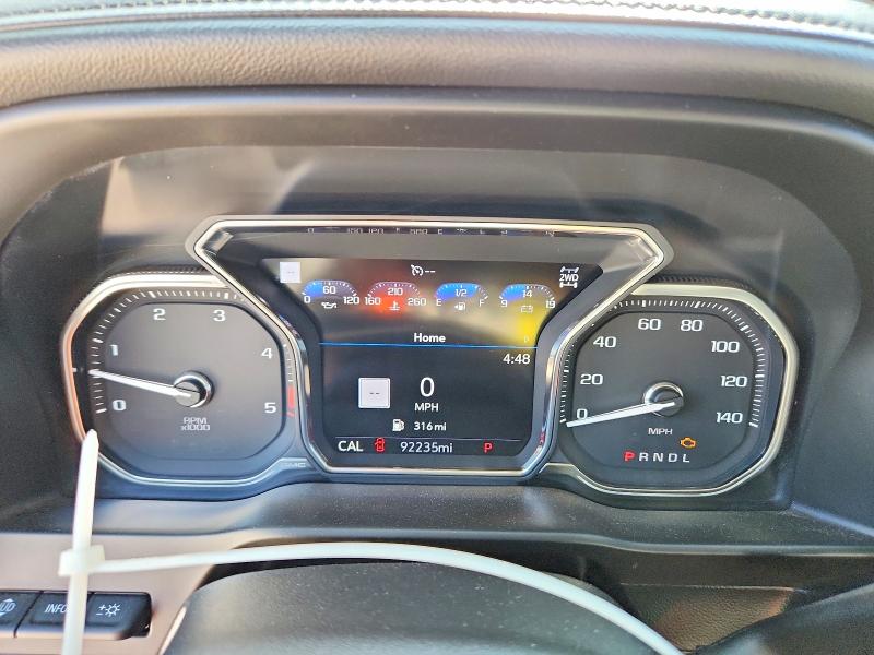 2020 Gmc SIERRA VIN 1GT49PEY4LF181166 COPART salvage auction — FRONT END, Tx - Salvage Vehicle Title, sold $22,300 on 2026-07-09 (photo 9)