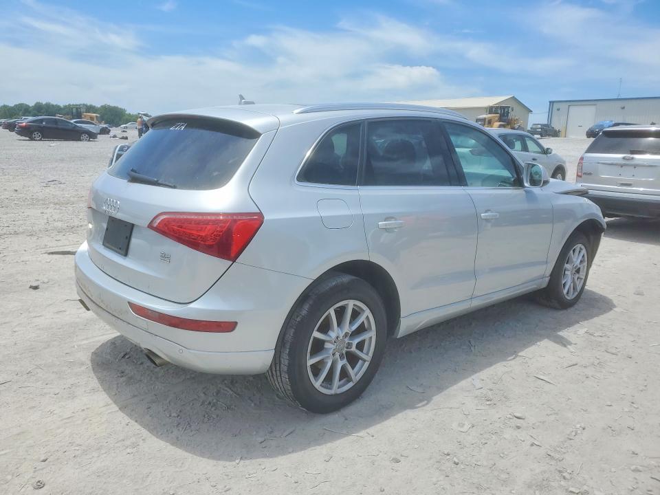 2010 Audi Q5 VIN WA1LKAFP5AA031073 COPART salvage auction — FRONT END, Tn - Salvage Certificate, sold $800 on 2026-07-08 (photo 3)