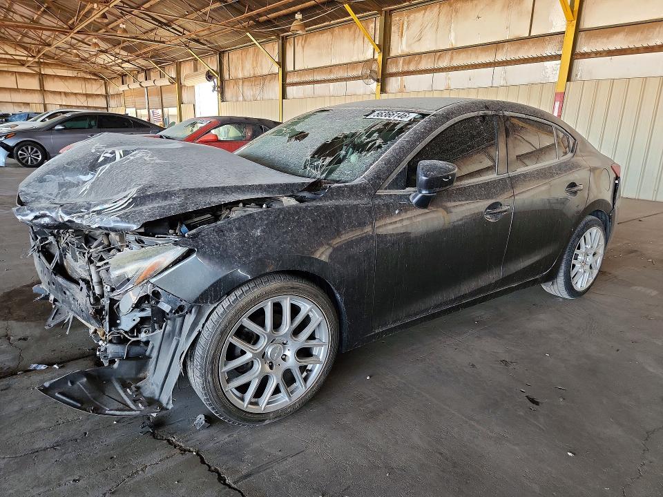 2015 Mazda 3 VIN JM1BM1U73F1248272 COPART salvage auction — FRONT END, Az - Cert Of Title-Restored Salvage (P), sold $475 on 2026-07-27 (photo 1)