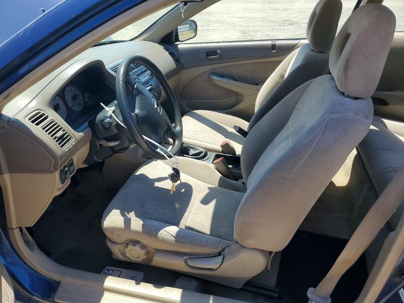 2001 Honda Civic VIN 1HGEM21931L071651 COPART salvage auction — REAR END, Ca - Dis/Dlr/Exp Only Clean Title, sold $375 on 2026-07-10 (photo 7)