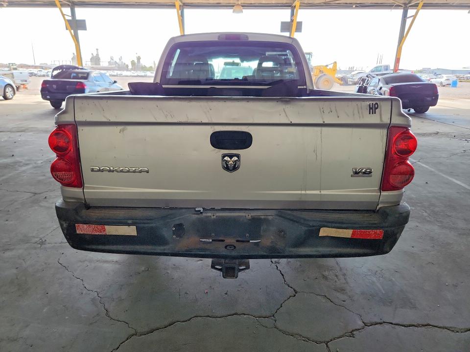 2006 Dodge Dakota VIN 1D7HE28N56S643673 COPART salvage auction — REAR END, AZ - CERT OF TITLE - SALVAGE, sold $425 on 2026-07-29 (photo 6)