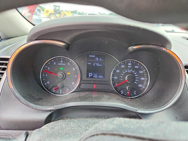 2016 Kia Forte VIN KNAFK4A64G5482237 COPART salvage auction — REAR END, GA - CERT OF TITLE-SALVAGE, sold $1,200 on 2026-07-30 (photo 9)
