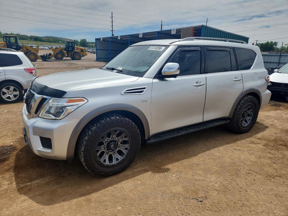 2019 Nissan Armada VIN JN8AY2NC4K9584966 — COPART salvage auction photo