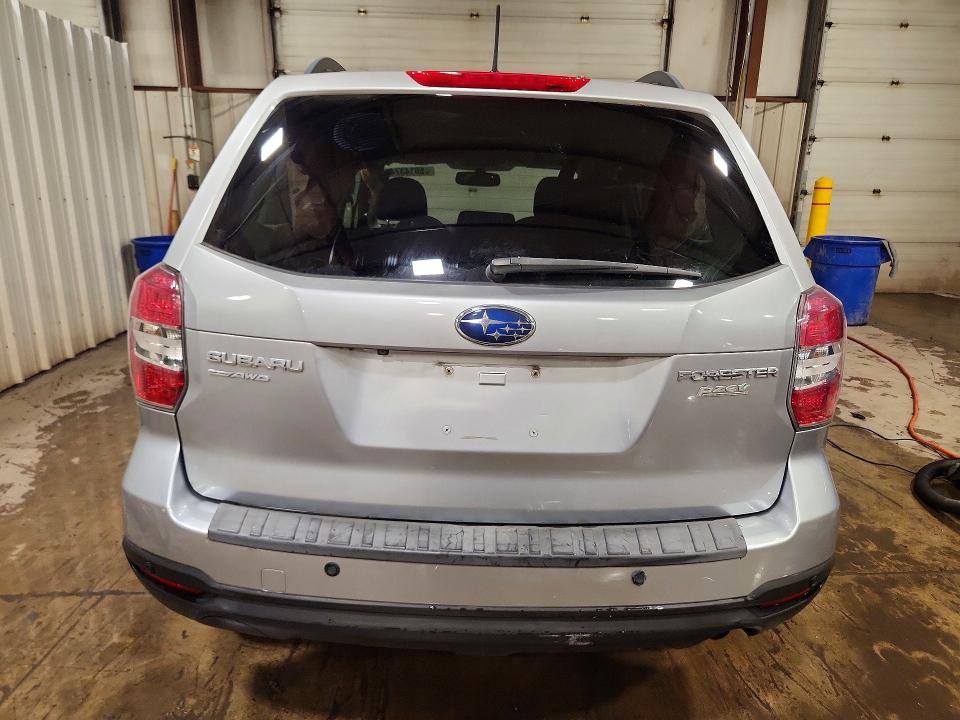 2015 Subaru Forester VIN JF2SJADC4FH593826 COPART salvage auction — FRONT END, Salvage Title, sold $3,850 on 2026-07-17 (photo 6)