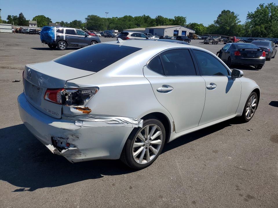 2010 Lexus Is 250 VIN JTHCF5C27A5042822 COPART salvage auction — REAR END, NJ - CERT OF TITLE-SALVAGE, sold $300 on 2026-07-21 (photo 3)