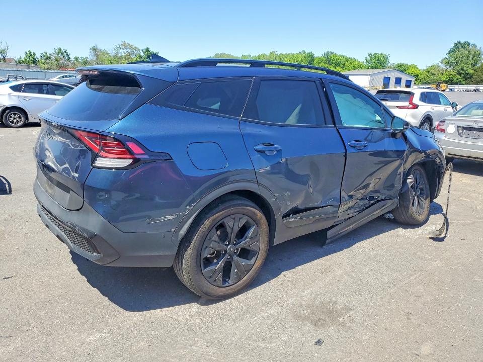 2025 Kia VIN KNDPZDDHXS7183848 COPART salvage auction — FRONT END, Nj - Cert Of Title-Salvage, sold $300 on 2026-07-23 (photo 3)