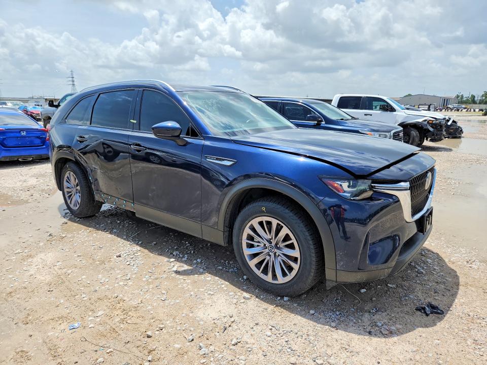 2025 Mazda Cx-90 VIN JM3KKBHD3S1240833 COPART salvage auction — FRONT END, TX - SALVAGE VEHICLE TITLE (P), sold $10,000 on 2026-07-17 (photo 4)