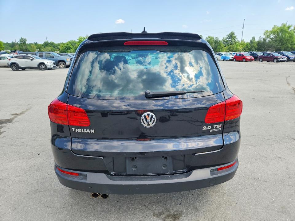 2012 Volkswagen Tiguan VIN WVGBV7AX1CW515617 COPART salvage auction — FRONT END, Ma - Cert Of Title-Reconstrctd Coll, sold $450 on 2026-07-08 (photo 6)