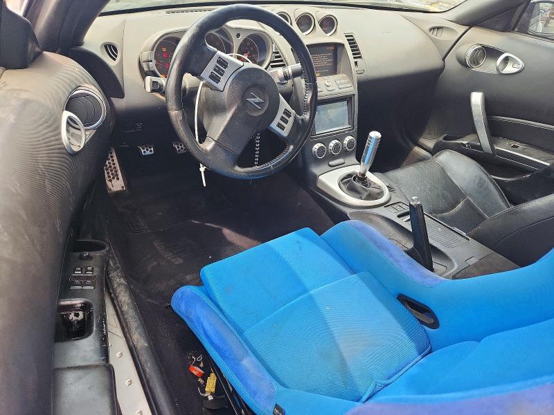 2006 Nissan 350z VIN JN1AZ36A56M453238 COPART salvage auction — REAR END, Md - Cert Of Salvage > 75% Damage, sold $550 on 2026-07-21 (photo 8)