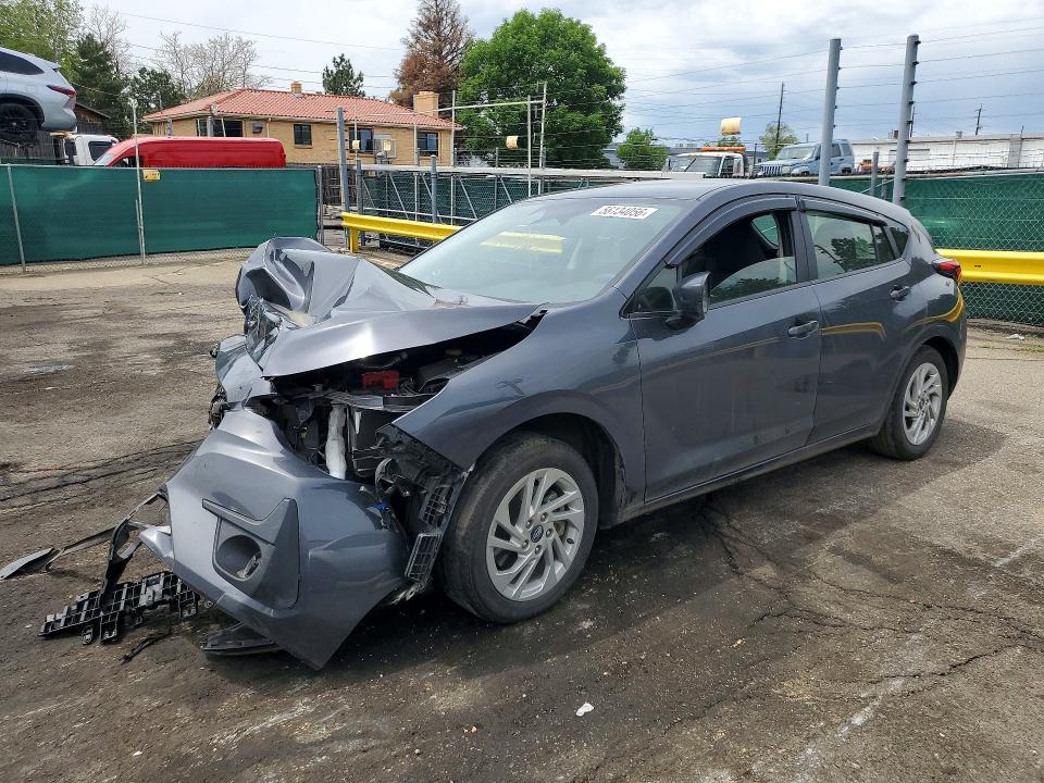 2025 Subaru Impreza VIN JF1GUABC4S8284792 COPART salvage auction — FRONT END, Co - Salvage Title, sold $1,050 on 2026-09-04 (photo 1)