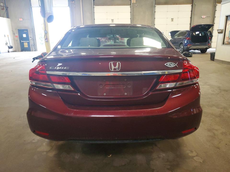 2015 Honda Civic VIN 19XFB2F92FE023818 COPART salvage auction — FRONT END, Mn - Cert Of Title-Salvage, sold $825 on 2026-07-02 (photo 6)
