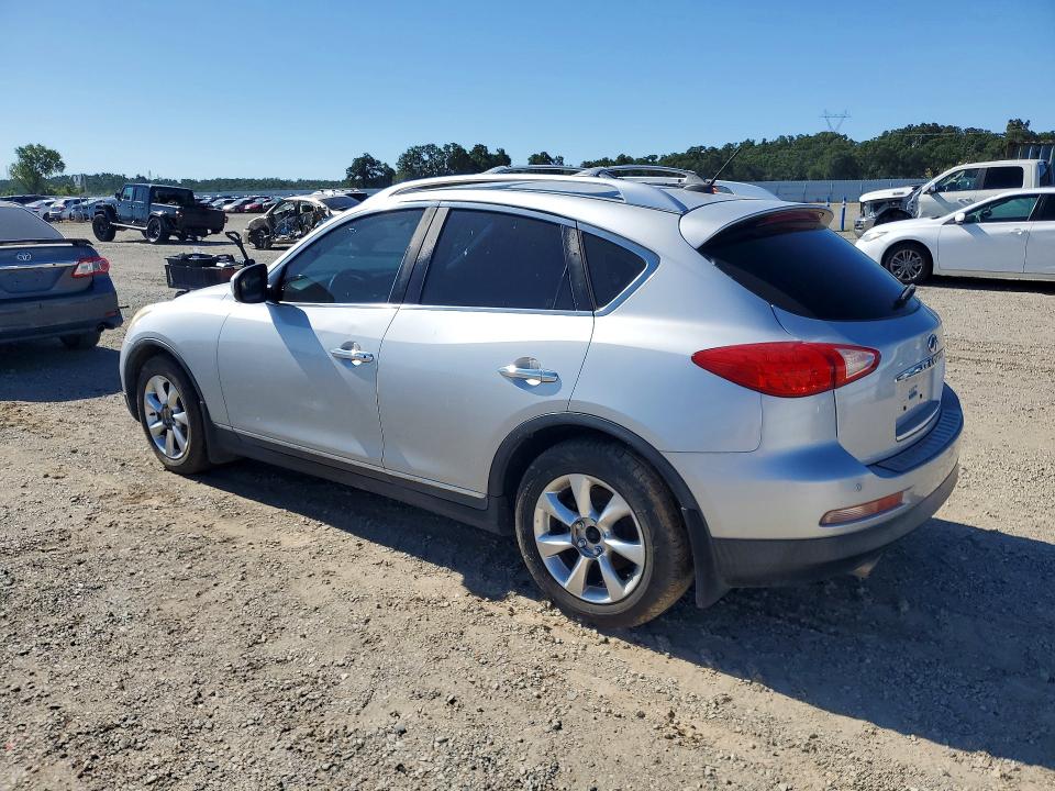 2009 Infiniti Ex35 VIN JNKAJ09E09M900188 COPART salvage auction — VANDALISM, CA - DIS/DLR/EXP LIEN PAPERS-SALV, sold $60 on 2026-07-31 (photo 2)