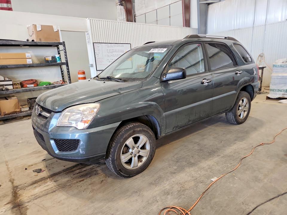 2009 Kia Sportage VIN KNDJF724397576097 COPART salvage auction — HAIL, Ne - Cert Of Title-Salvage, sold $1,000 on 2026-07-14 (photo 1)