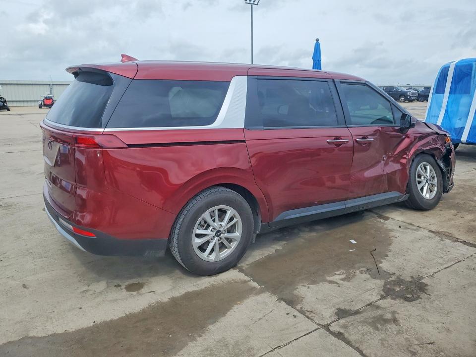 2024 Kia Carnival VIN KNDNB4H36R6335179 COPART salvage auction — FRONT END, Tx - Salvage Vehicle Title, sold $10,200 on 2026-07-13 (photo 3)