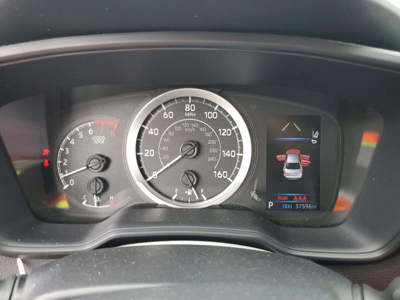 2021 Toyota Corolla VIN JTDEPMAEXMJ165444 COPART salvage auction — FRONT END, Fl - Certificate Of Destruction, sold $4,350 on 2026-07-13 (photo 9)