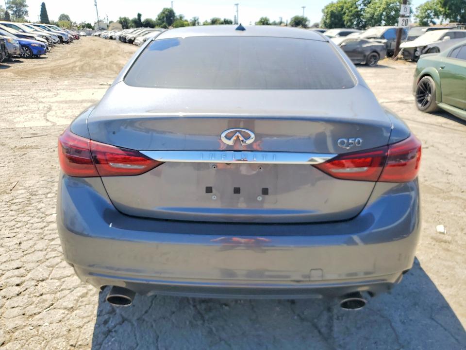 2020 Infiniti VIN JN1EV7AP9LM202072 COPART salvage auction — FRONT END, Ca - Salvage Certificate, sold $5,100 on 2026-07-30 (photo 6)