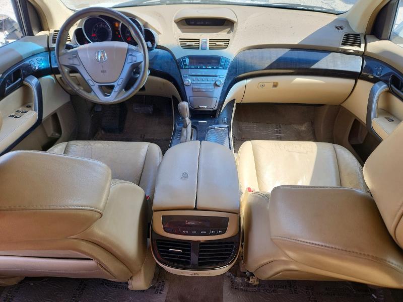 2007 Acura Mdx VIN 2HNYD28287H543749 COPART salvage auction — FRONT END, Ut - Salvage Certificate, sold $150 on 2026-07-17 (photo 8)