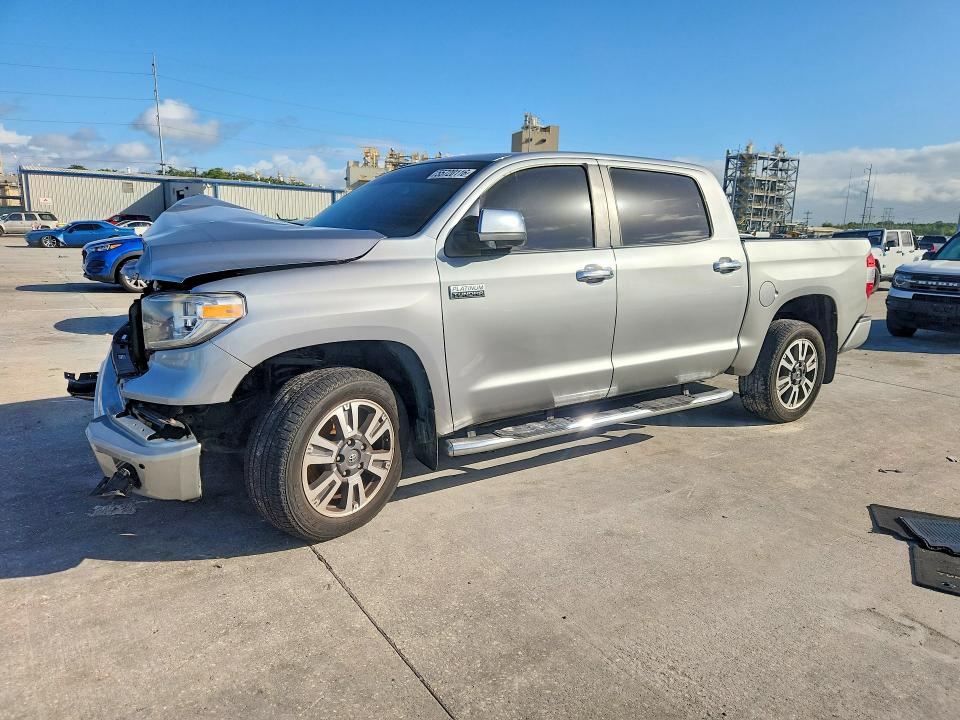 2019 Toyota VIN 5TFGY5F18KX250603 COPART salvage auction — FRONT END, La - Cert Of Title-Salvage, sold $8,700 on 2026-07-08 (photo 1)