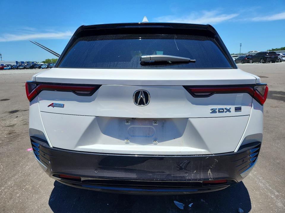 2024 Acura Zdx VIN 4W5KHMRK6RZ516405 COPART salvage auction — FRONT END, Fl - Cert Of Title Slvg Rebuildable, sold $9,100 on 2026-07-15 (photo 6)