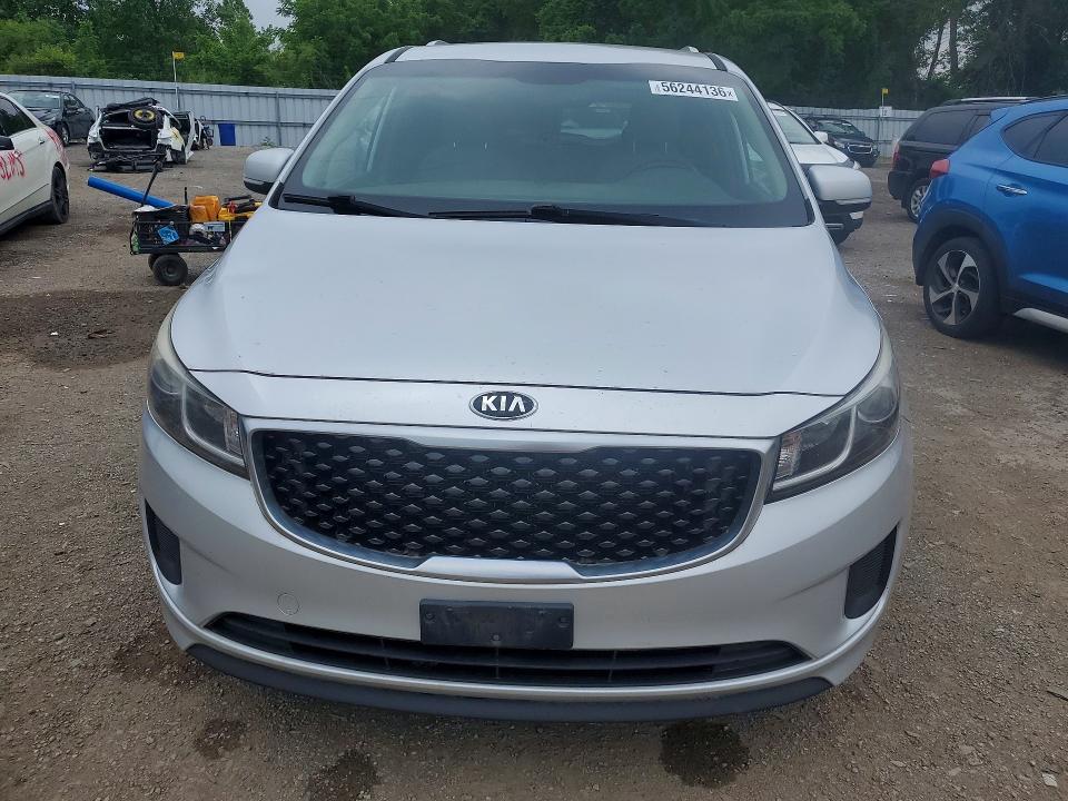 2016 Kia SEDONA VIN KNDMB5C15G6087446 COPART salvage auction — MECHANICAL, On - Permit No Brand - Fit, sold $925 on 2026-07-07 (photo 5)