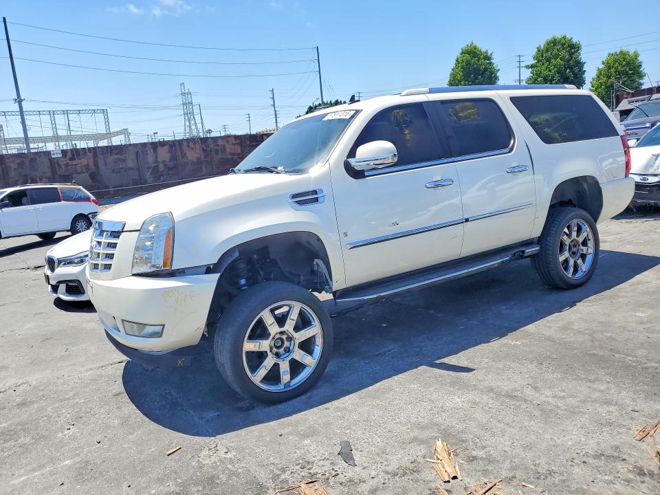 2007 Cadillac Escalade esv VIN 1GYFK66887R262031 — COPART salvage auction photo