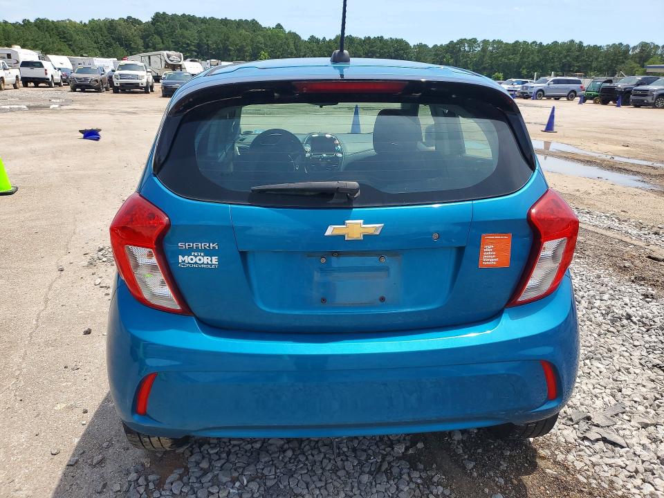 2021 Chevrolet Spark VIN KL8CA6SA8MC709226 COPART salvage auction — FRONT END, MS - CERT OF TITLE-SALVAGED, sold $1,400 on 2026-07-24 (photo 6)