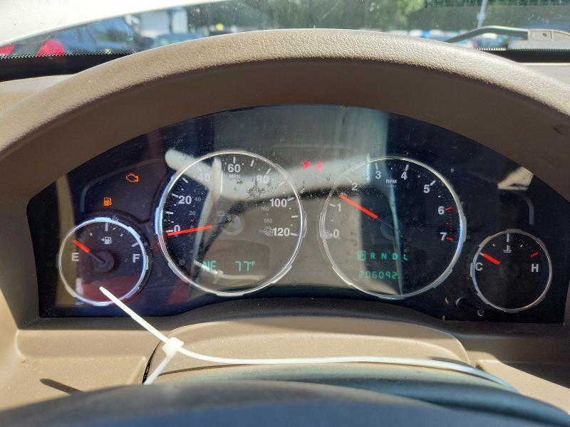 2008 Jeep Liberty VIN 1J8GN28K68W197999 COPART salvage auction — SIDE, MA - CERT OF TITLE-SALVAGE, sold $475 on 2026-07-02 (photo 9)