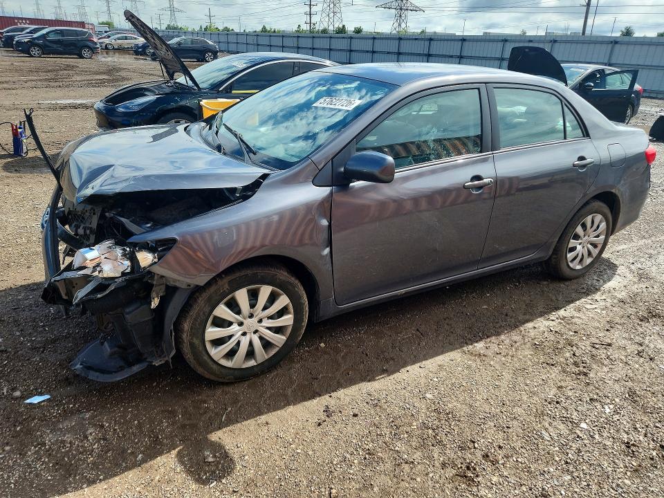 2012 Toyota Corolla VIN 5YFBU4EE5CP063758 COPART salvage auction — FRONT END, Salvage Title, sold $250 on 2026-07-21 (photo 1)