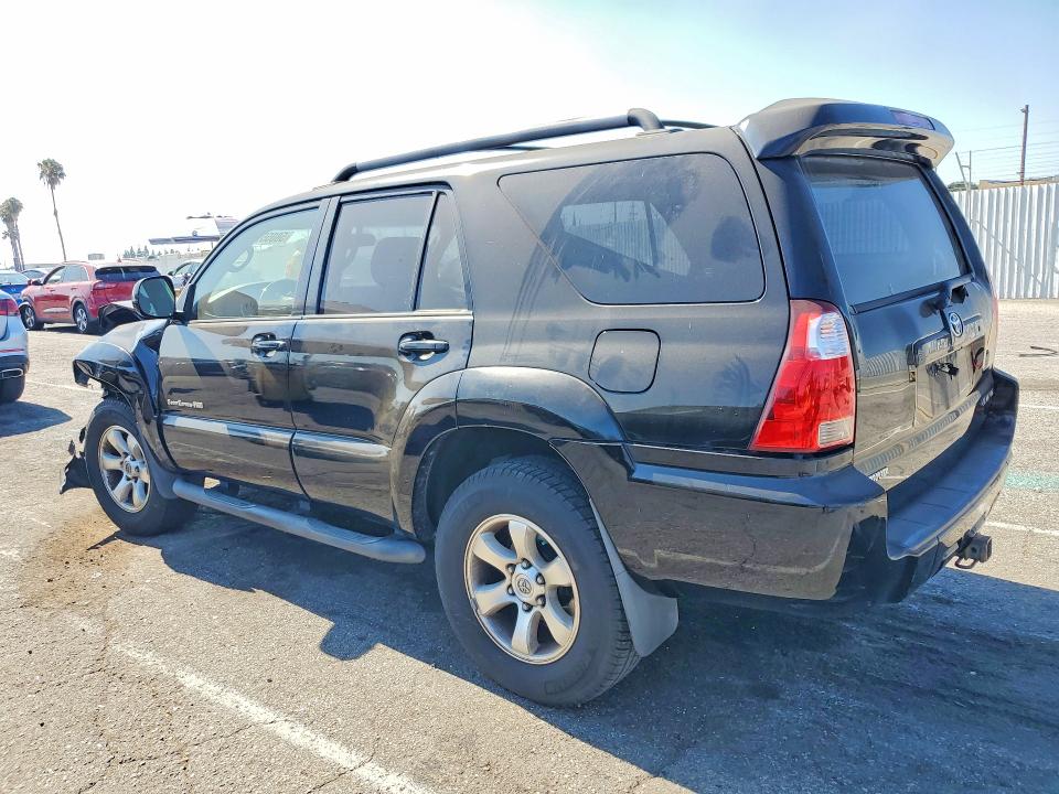 2007 Toyota 4runner VIN JTEBU14R170123467 COPART salvage auction — FRONT END, Ca - Salvage Certificate, sold $7,100 on 2026-07-31 (photo 2)