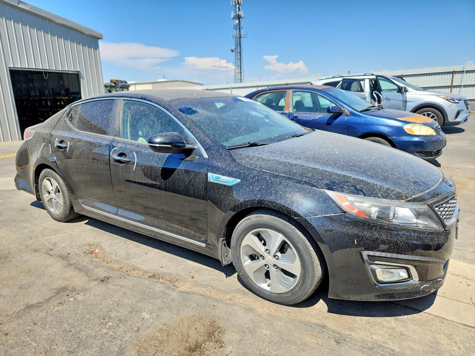 2014 Kia Optima VIN KNAGM4AD1E5071050 COPART salvage auction — REAR END, Ca - Salvage Certificate, sold $1,750 on 2026-07-09 (photo 4)