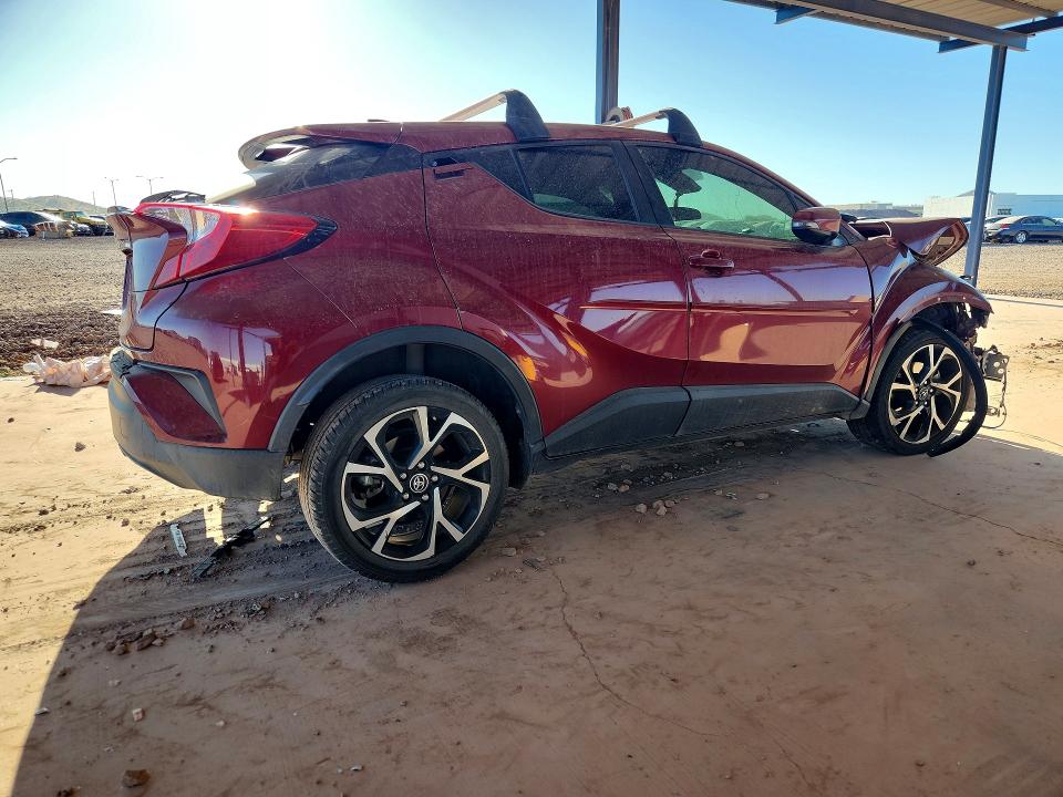 2019 Toyota C-hr VIN JTNKHMBX5K1023401 COPART salvage auction — FRONT END, Az - Cert Of Title - Salvage, sold $2,000 on 2026-07-02 (photo 3)
