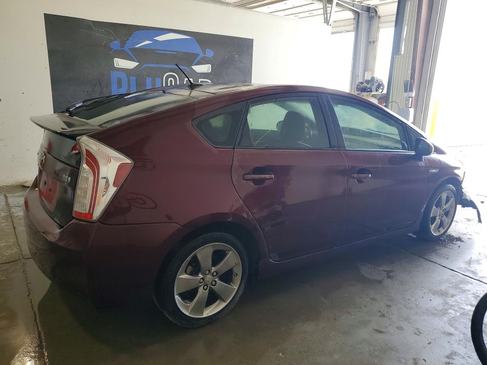 2013 Toyota Prius VIN JTDKN3DU9D5597599 COPART salvage auction — FRONT END, WV - CERTIFICATE OF TITLE, sold $1,900 on 2026-07-16 (photo 3)