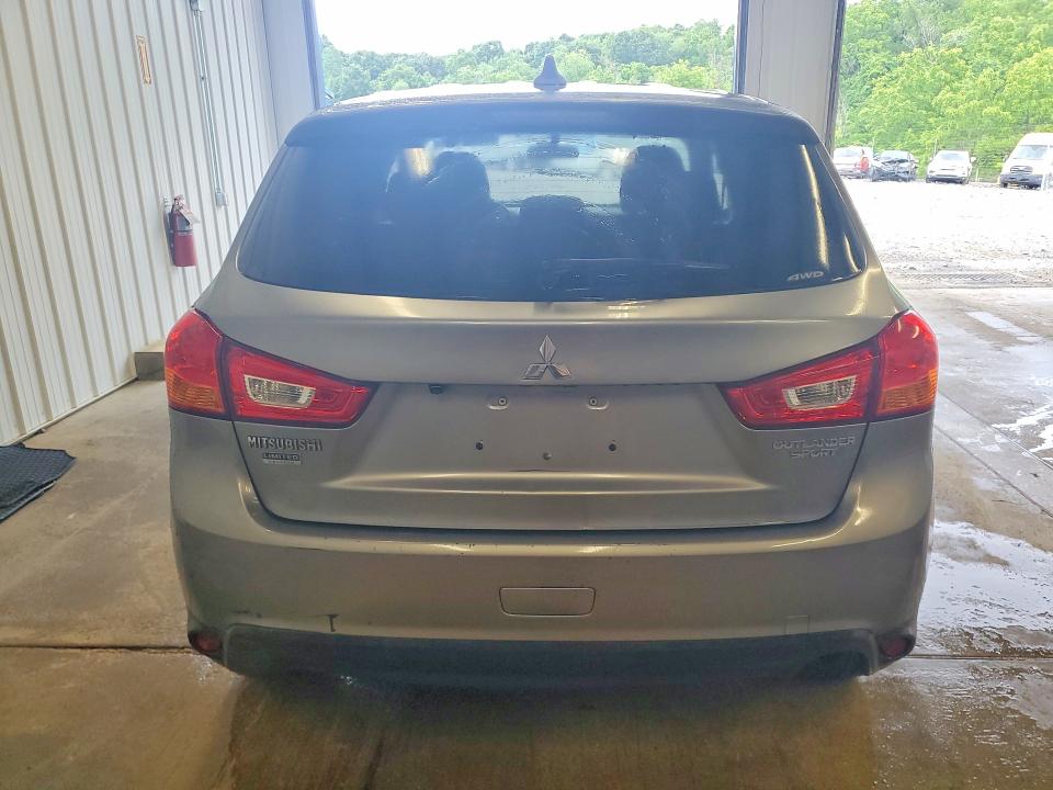 2017 Mitsubishi Outlander VIN JA4AR3AU1HZ038948 COPART salvage auction — HAIL, Pa - Certificate Of Salvage, sold $1,650 on 2026-07-22 (photo 6)