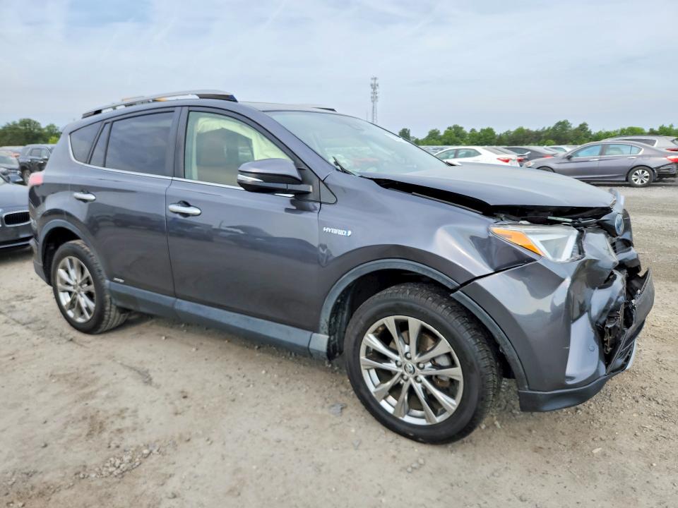 2017 Toyota Rav 4 VIN JTMDJREVXHD120268 COPART salvage auction — FRONT END, Va - Cert Of Title - Salvage, sold $6,000 on 2026-07-08 (photo 4)