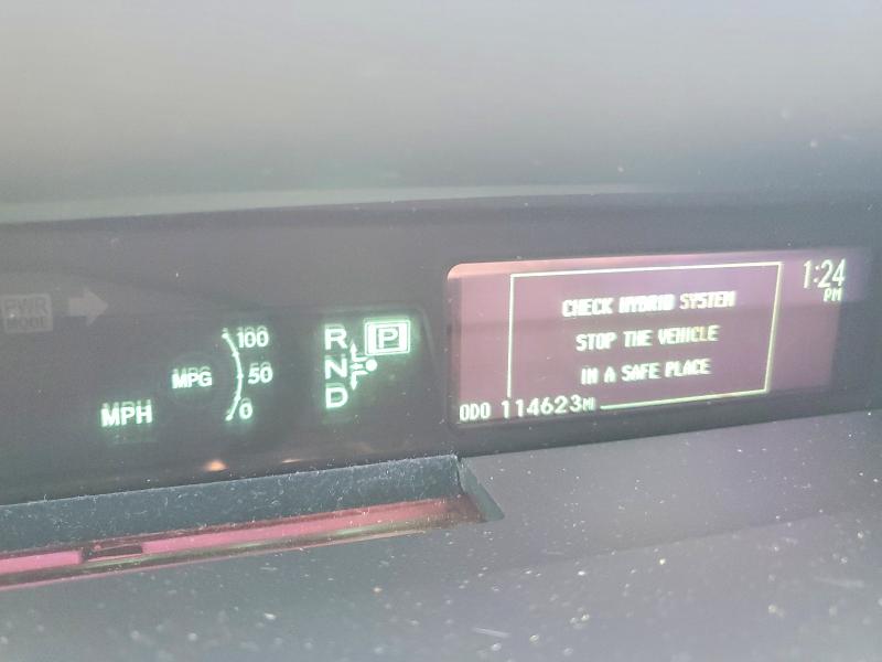 2012 Toyota Prius VIN JTDKN3DU0C5385575 COPART salvage auction — SIDE, Ca - Salvage Certificate, sold $15 on 2026-07-31 (photo 9)