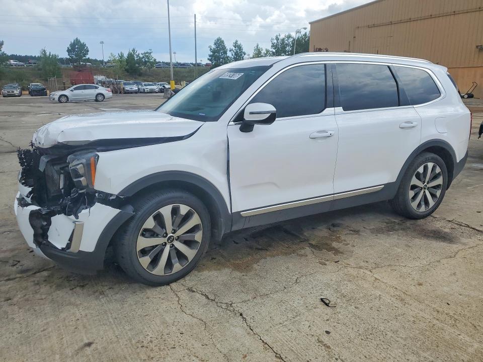 2021 Kia Telluride VIN 5XYP34HCXMG170605 COPART salvage auction — FRONT END, SC - CERTIFICATE OF TITLE (P), sold $4,700 on 2026-07-23 (photo 1)