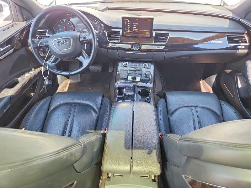 2016 Audi A8 VIN WAU34AFD2GN010783 COPART salvage auction — FRONT END, Va - Certificate Of Title, sold $3,600 on 2026-07-27 (photo 8)