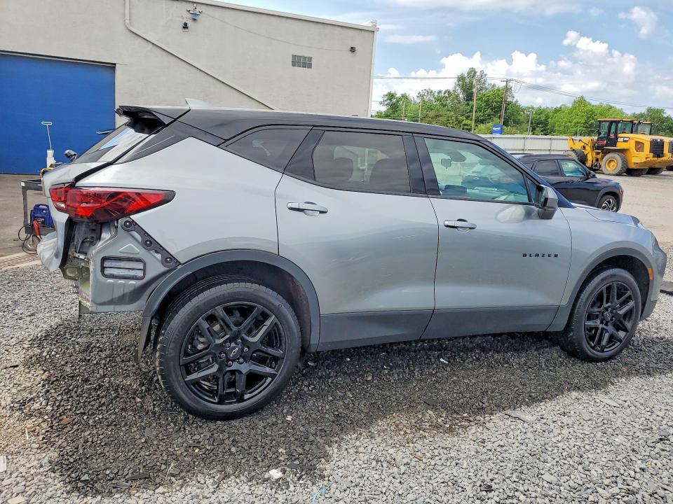 2023 Chevrolet Blazer VIN 3GNKBHR4XPS124665 COPART salvage auction — REAR END, Nj - Cert Of Title-Salvage, sold $9,500 on 2026-07-28 (photo 3)