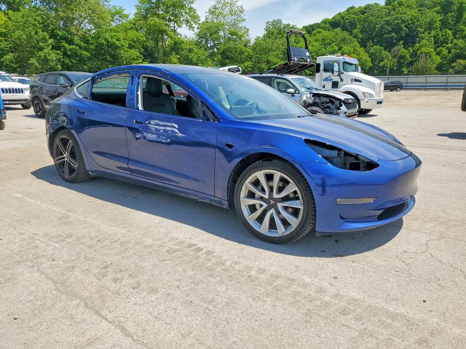 2020 Tesla Model 3 VIN 5YJ3E1EB6LF620503 COPART salvage auction — SIDE, Pa - Certificate Of Salvage, sold $6,600 on 2026-07-02 (photo 4)