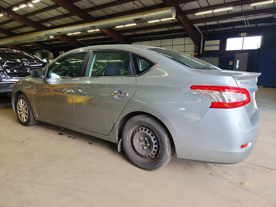 2013 Nissan Sentra VIN 3N1AB7AP1DL746990 COPART salvage auction — FRONT END, MA - CERTIFICATE OF TITLE, sold $450 on 2026-07-02 (photo 2)