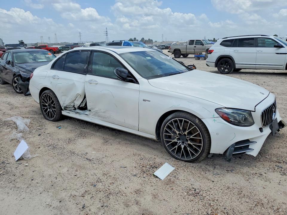 2018 Mercedes-benz E-klasse amg VIN WDDZF6EB6JA384807 COPART salvage auction — FRONT END, Salvage Title, sold $1,100 on 2026-07-24 (photo 4)