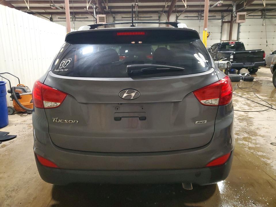 2014 Hyundai VIN KM8JUCAG8EU933100 COPART salvage auction — SIDE, Pa - Certificate Of Salvage, sold $2,100 on 2026-07-14 (photo 6)