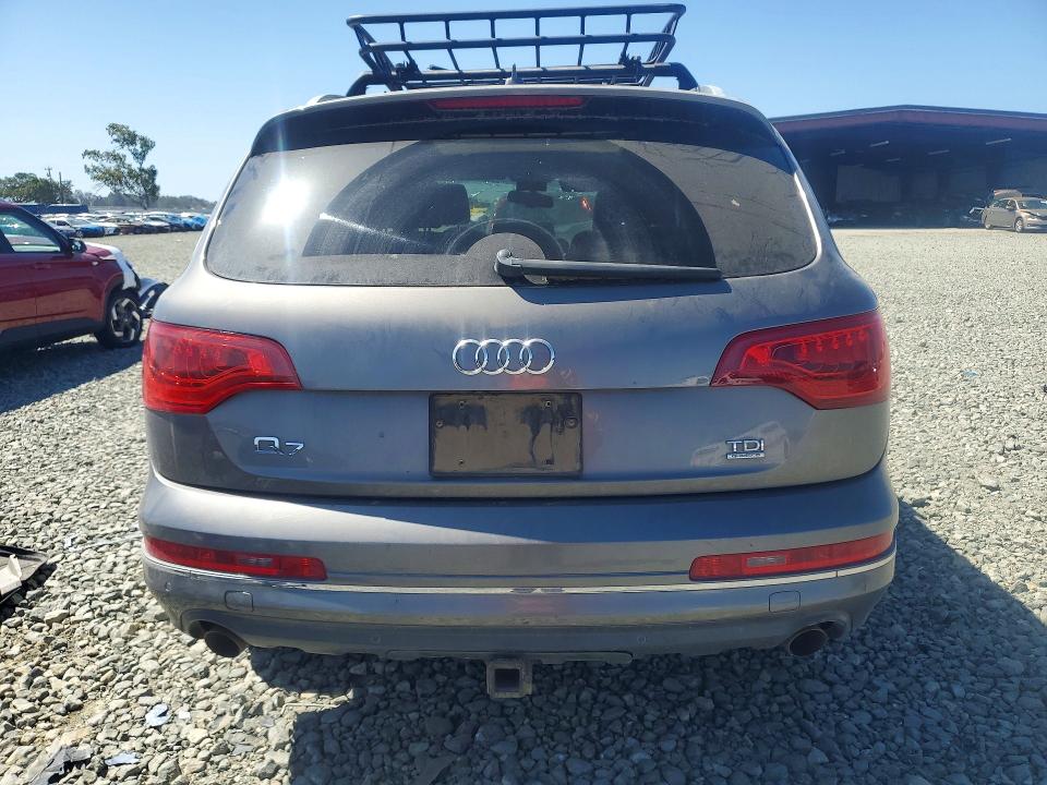 2012 Audi Q7 VIN WA1LMAFE1CD000381 COPART salvage auction — ALL OVER, CA - SALVAGE CERTIFICATE, sold $300 on 2026-07-23 (photo 6)