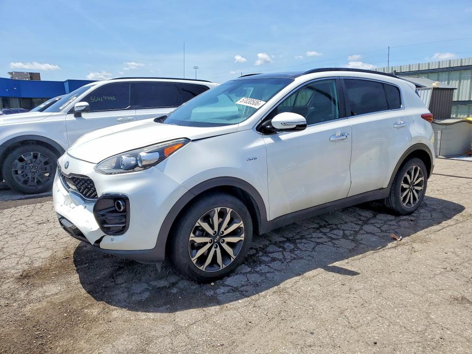 2018 Kia Sportage VIN KNDPNCAC7J7399492 COPART salvage auction — REAR END, Mi - Certificate Of Title, sold $1,100 on 2026-07-31 (photo 1)