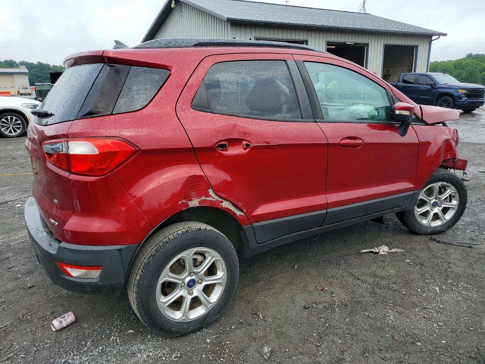 2019 Ford Ecosport VIN MAJ6S3GL5KC305782 COPART salvage auction — FRONT END, Pa - Certificate Of Salvage, sold $725 on 2026-07-27 (photo 3)