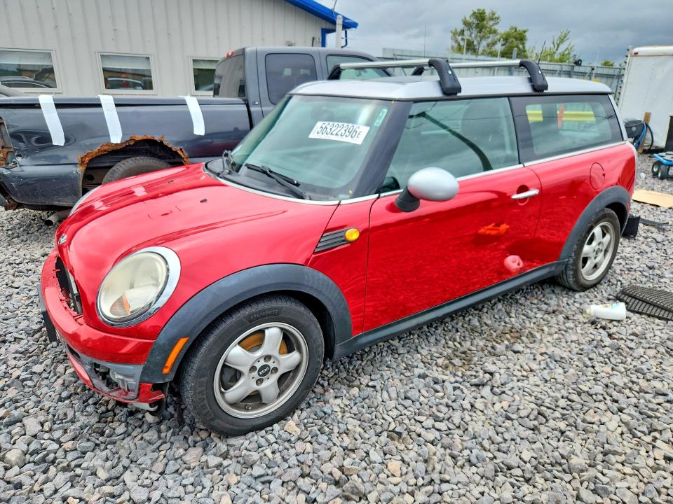 2010 Mini Cooper clubman VIN WMWML3C51ATX37058 COPART salvage auction — FRONT END, Il - Salvage Certificate, sold $875 on 2026-08-03 (photo 1)