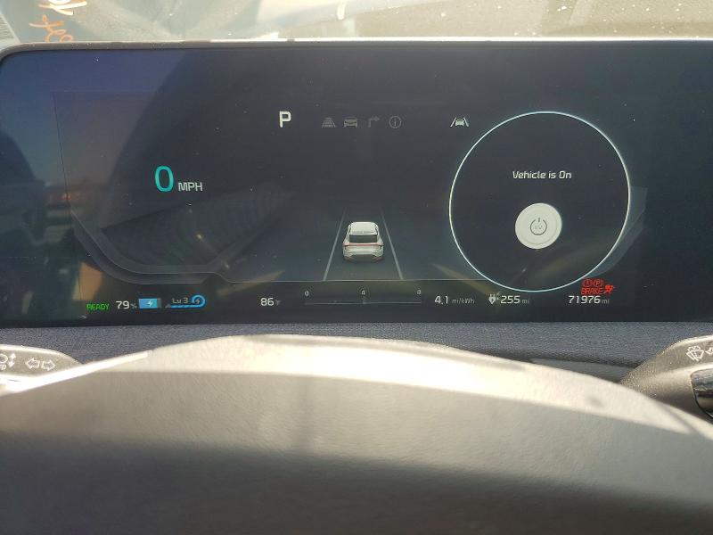 2023 Kia Ev6 VIN KNDC34LA4P5604017 COPART salvage auction — REAR END, CA - NON-REPAIRABLE VEHICLE CERT, sold $4,800 on 2026-07-13 (photo 9)