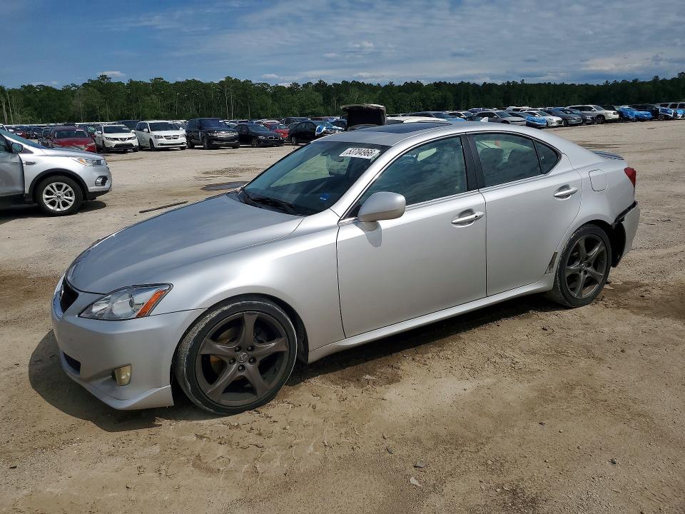 2007 Lexus Is VIN JTHBK262072030877 COPART salvage auction — REAR END, Sc - Cert Of Title-Salvage, sold $2,100 on 2026-07-06 (photo 1)